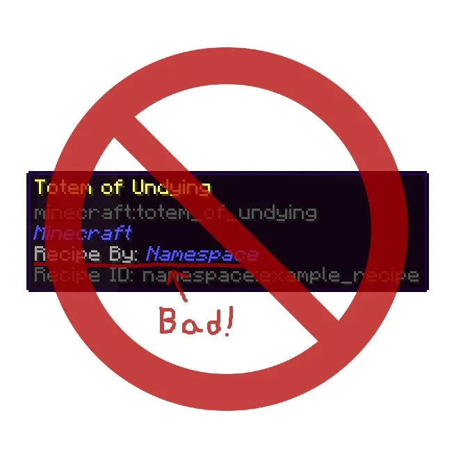JEI Remove "Recipe By:" Tooltip