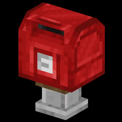 Red paint postbox [ Mighty Mail ]