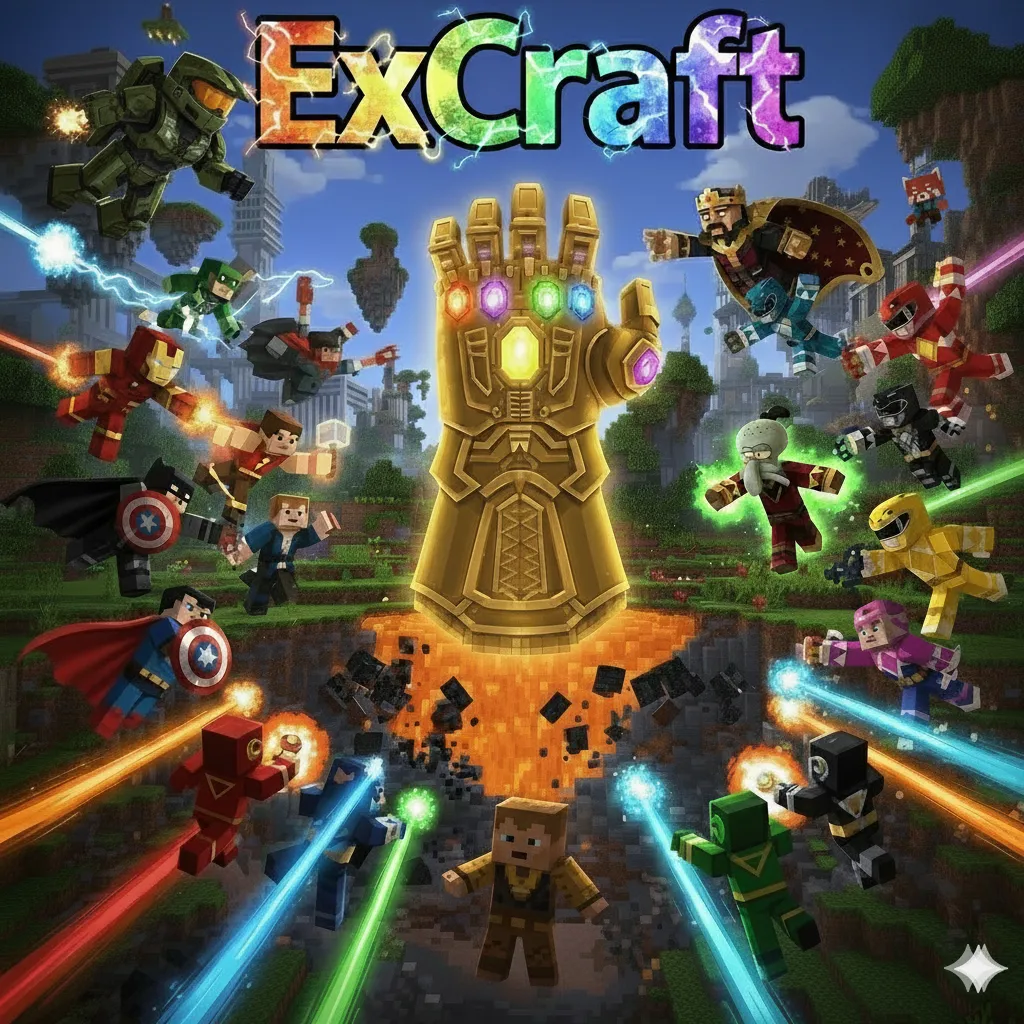 ExCraftz - модпак для Майнкрафт - Зона Крафта