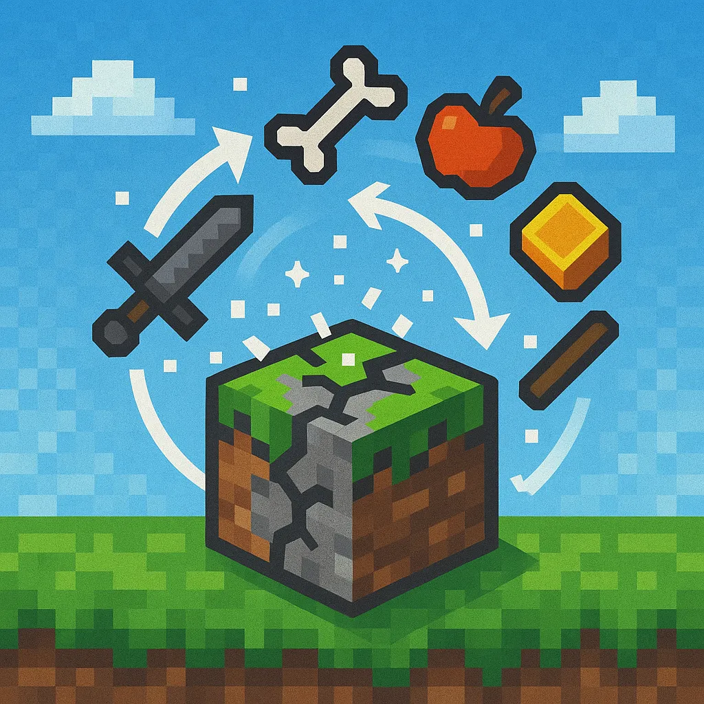 Randomized Block and Mob Drops