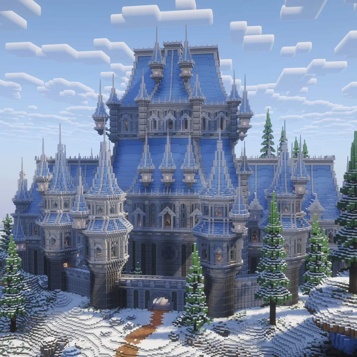 Ice Castle - Survival Spawn