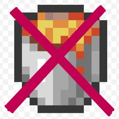 No Lava Bucket