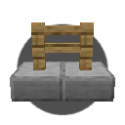 Fence On Slab! [Forge/Fabric/NeoForge]