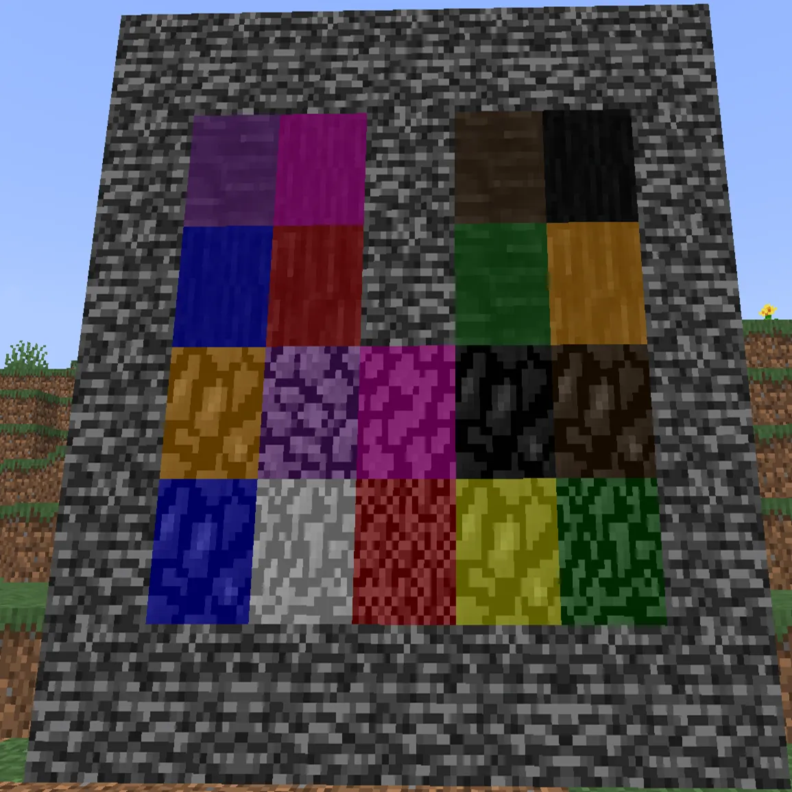 Coloured Woods 'n Bits
