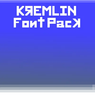KREMLIN Font Pack
