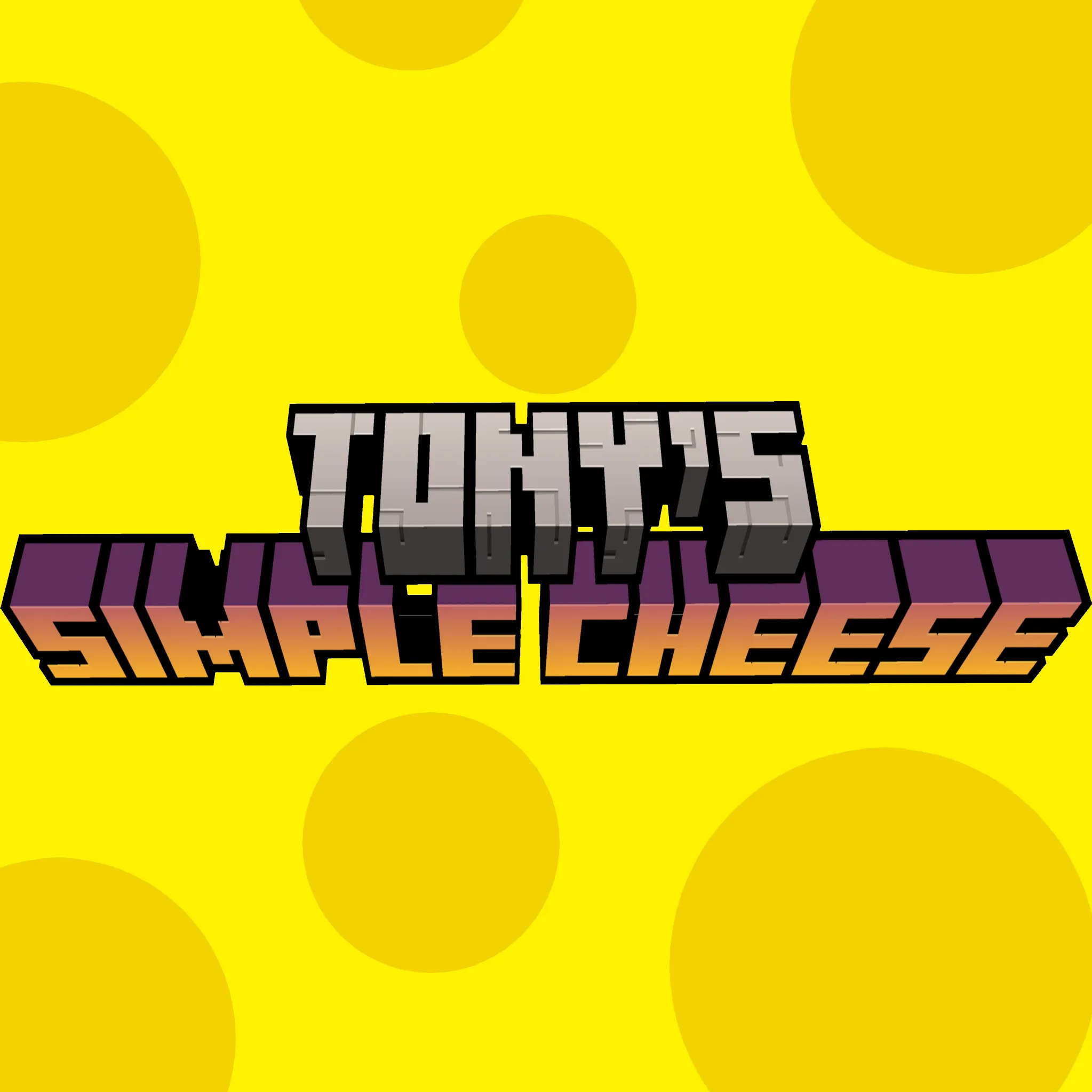 Tony's simple Cheese