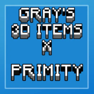 Gray's 3D items x Primity