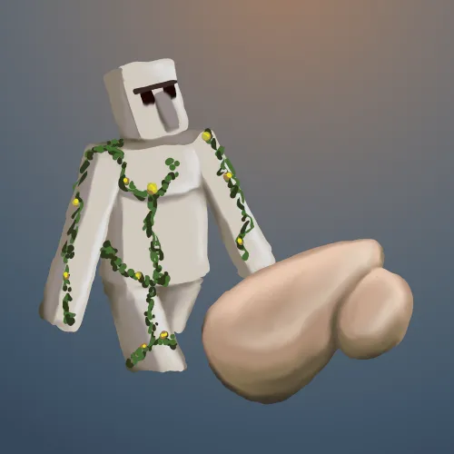 Raw Iron Golem drops