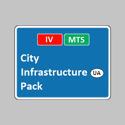 [Immersive Vehicles/MTS] City infrastructure pack