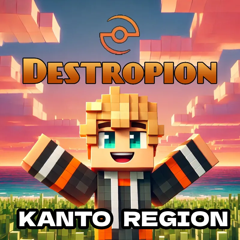 Destropion's Pixelmon Kanto Region