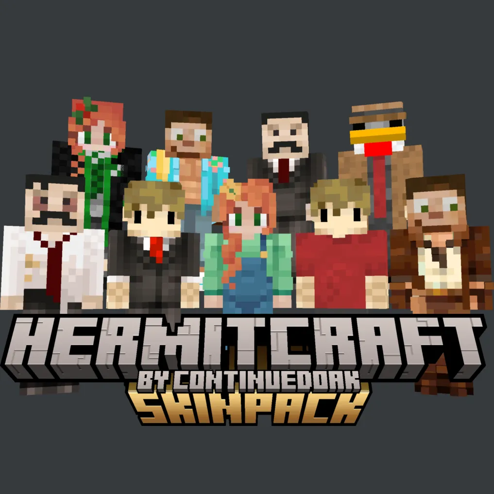Hermitcraft Skin Pack