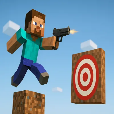 Trickshot Parkour with Checkpoints in the End