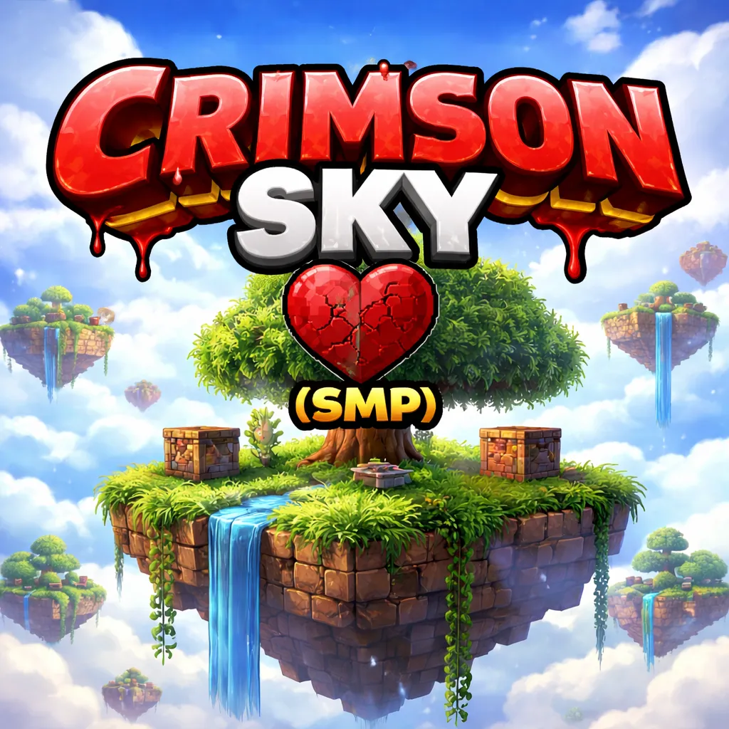 Crimson Sky SMP (Skyblock+Revive)