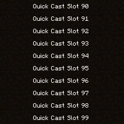 Iron's Spells More Quick Cast