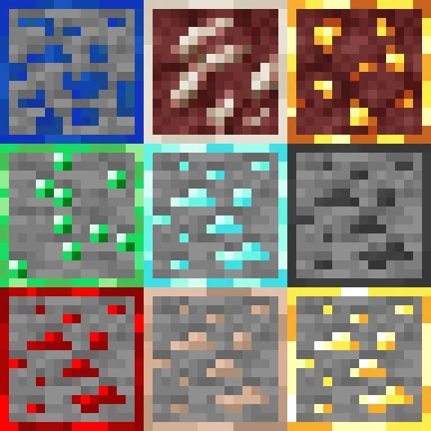 Ores Regeneration Mod