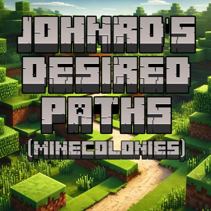 JohnRD1's Desired Paths (Minecolonies)