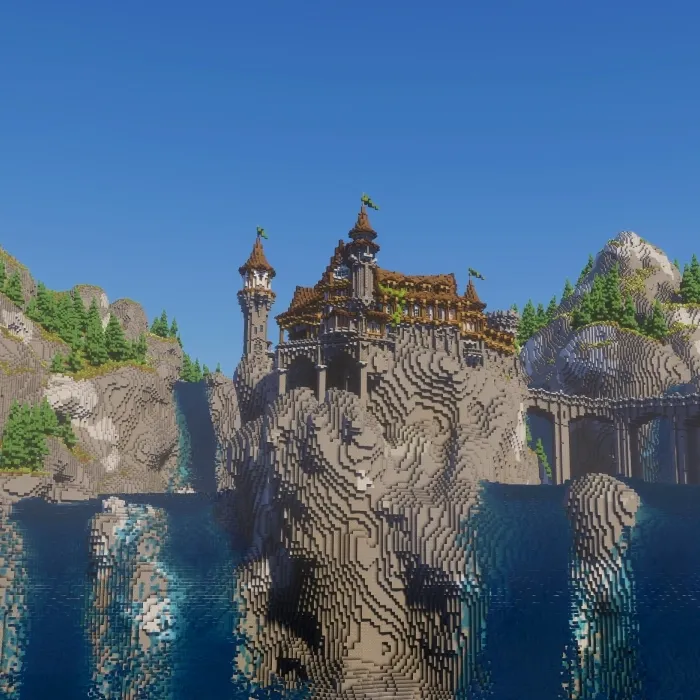 Old Fallen Castle -  Medieval & Fantasy Castle