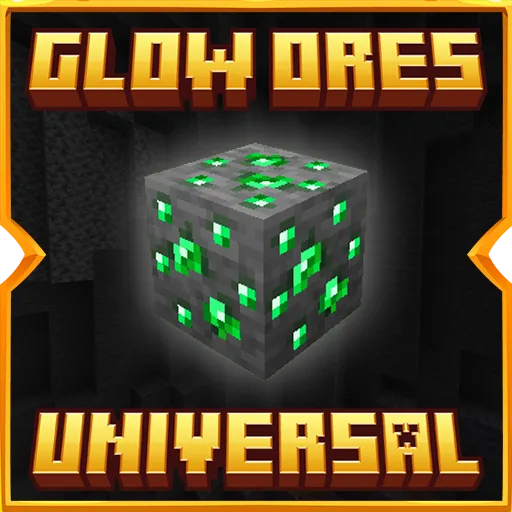 Glowing Ores Universal - Emissive Ores for ALL Mods