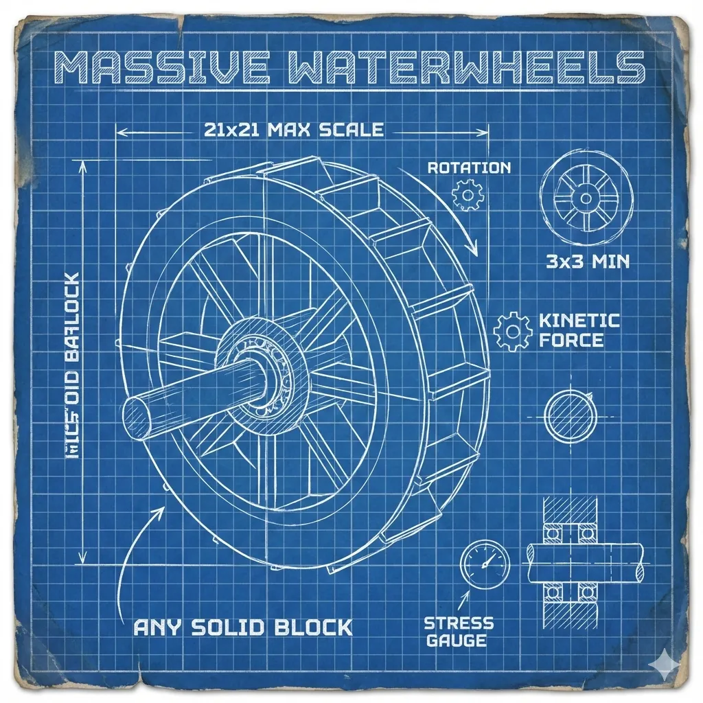 Create: Water wheel bearing