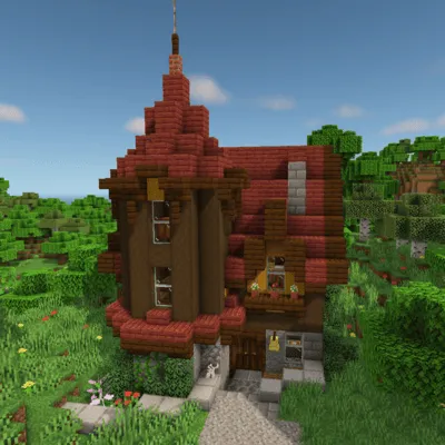 Half-Timbered House #4