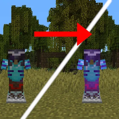 Old enchanted item glint