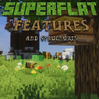 Superflat Features and Structures