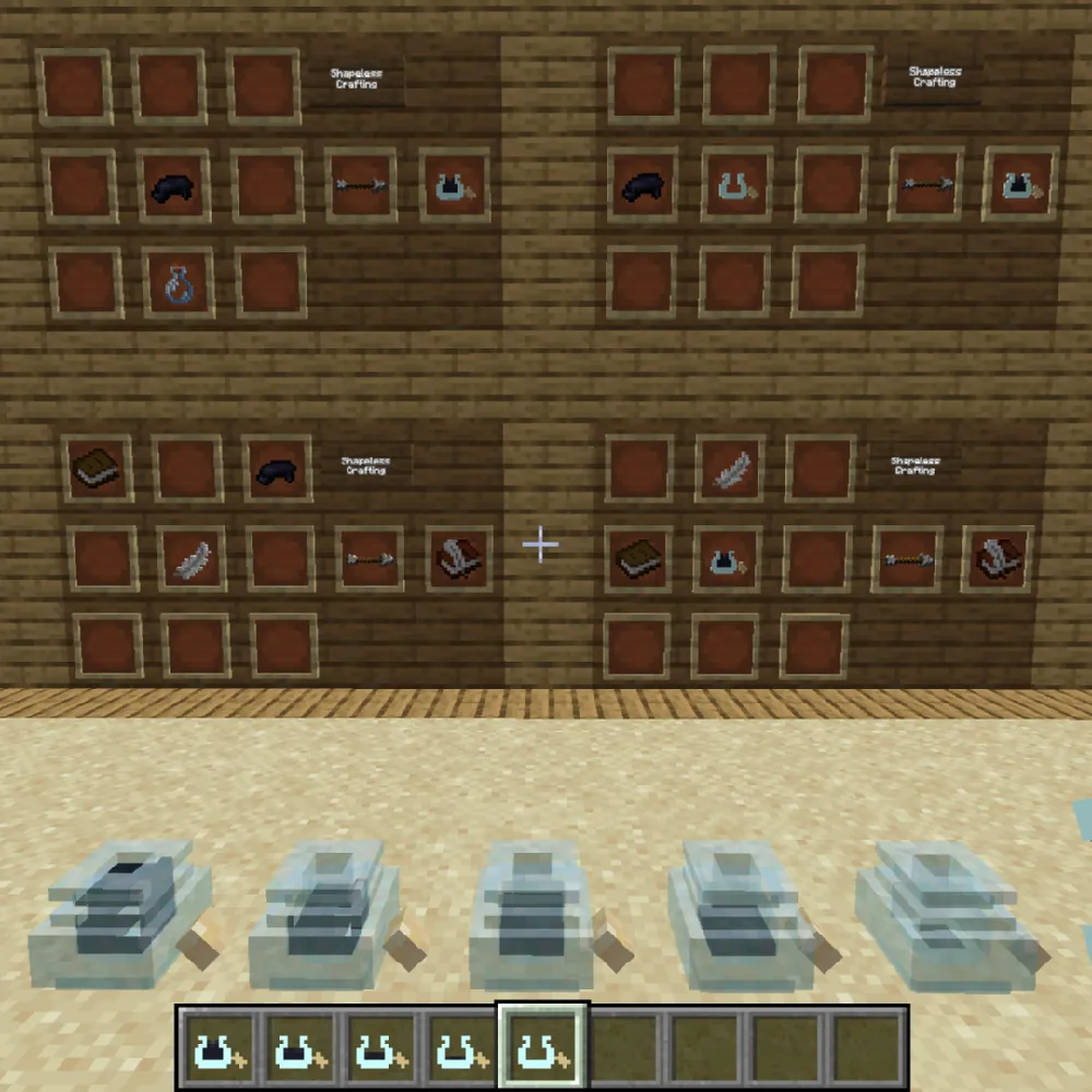 Realistic Book and Quill Recipes