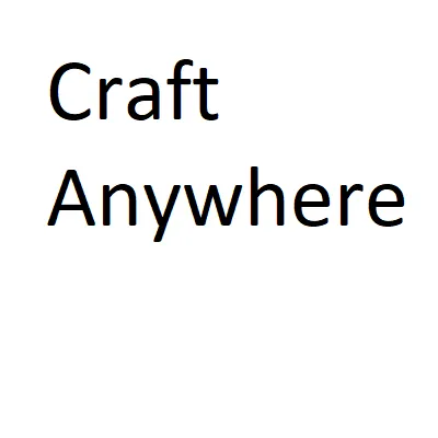 CraftAnywherePlugin