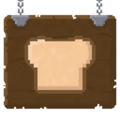 Bread GUI and Hotbar