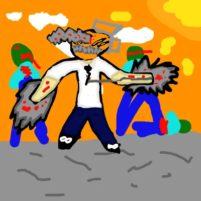 Blocksaw Man