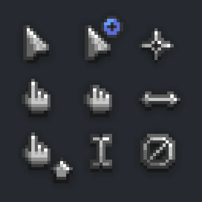 Bedrock-Style Cursors