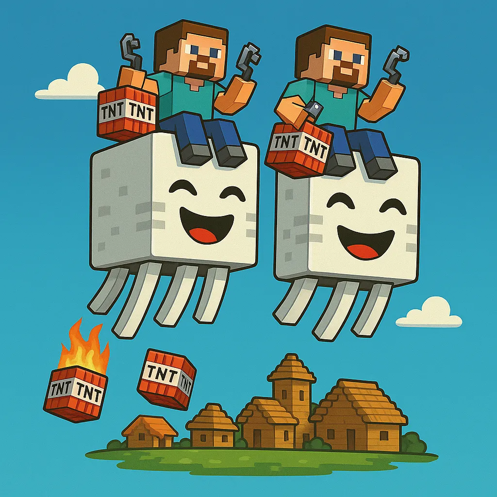 Happy Ghast: BombsAway Plugin