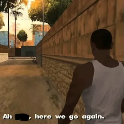 Here We Go Again Meme Totem