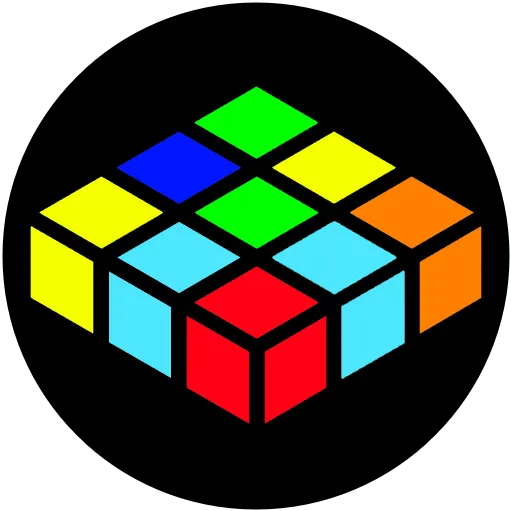 Colourful trees stone and water (dyeable color)