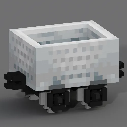 IR Voxel Realistic Minecart
