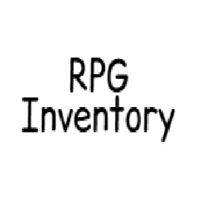 Hudic's RPG Inventory
