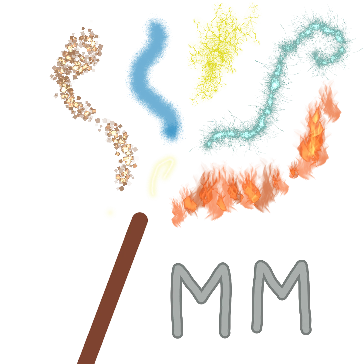 Wands and Spells (Fabric)