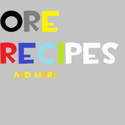 N1ch0l2s' Ore Recipes and more Mod