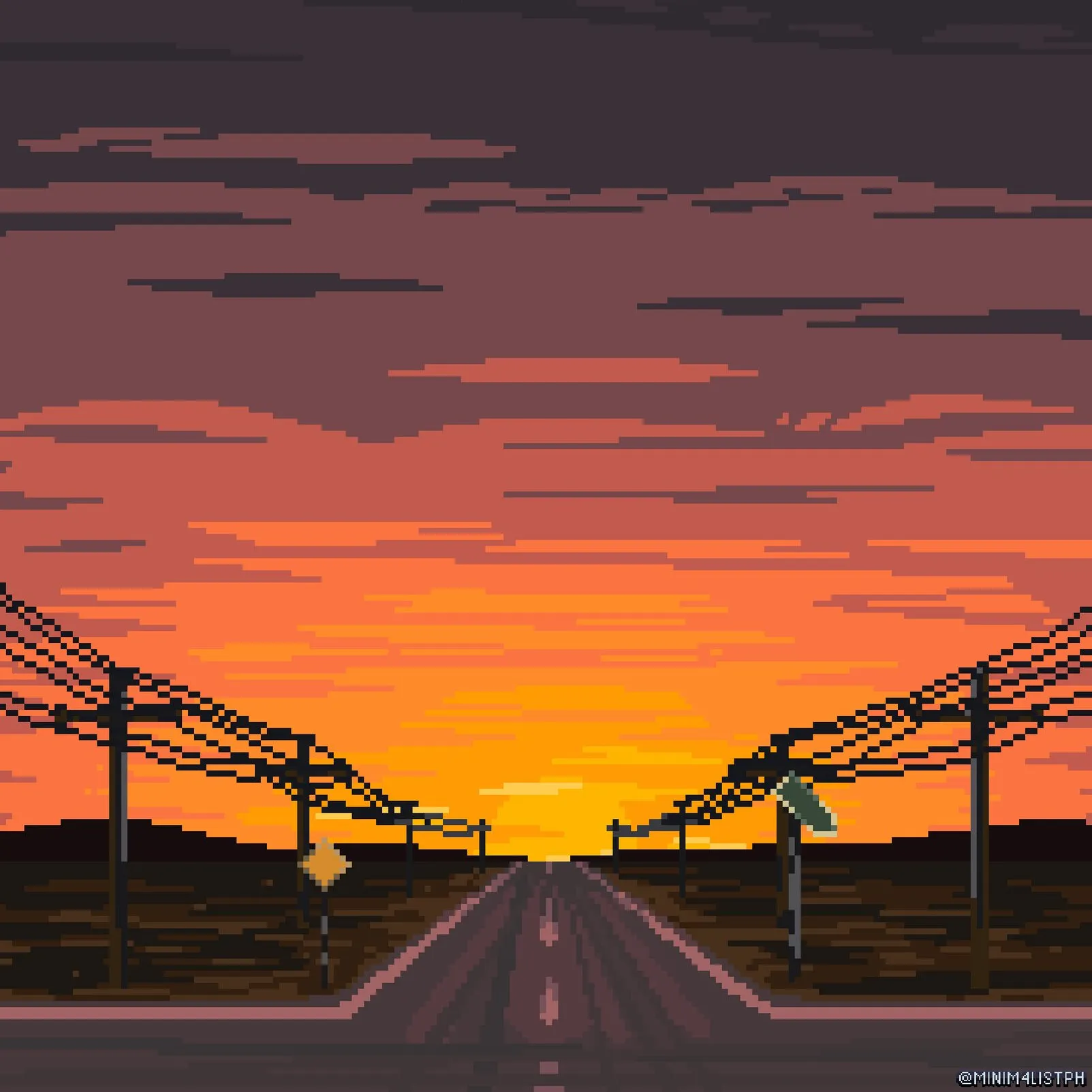 Sunset Roads