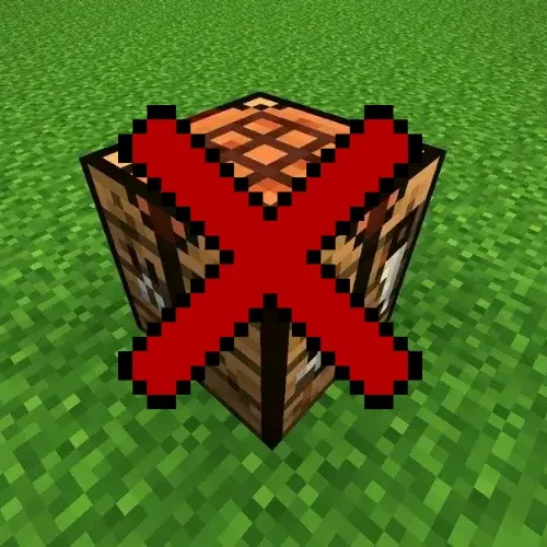 Disable Recipes Datapack