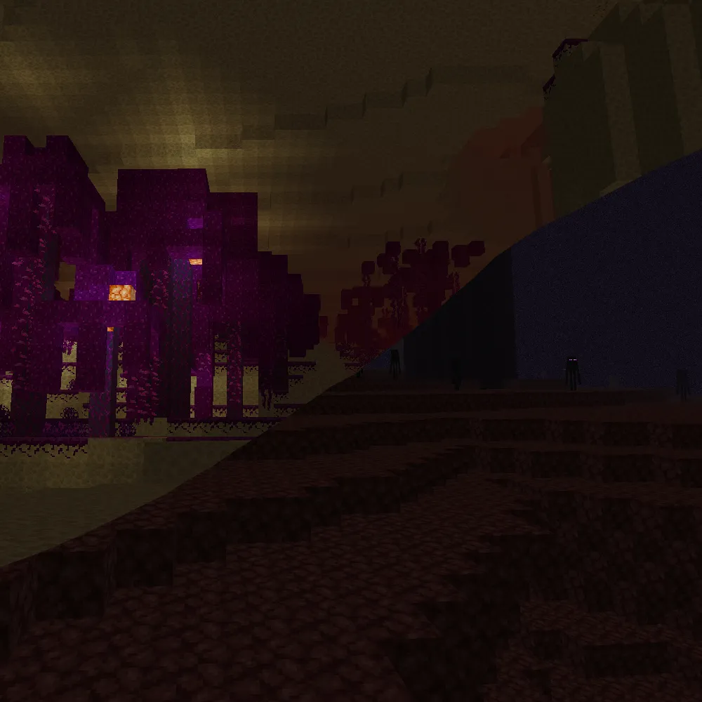 Endther (Nether and End swap)