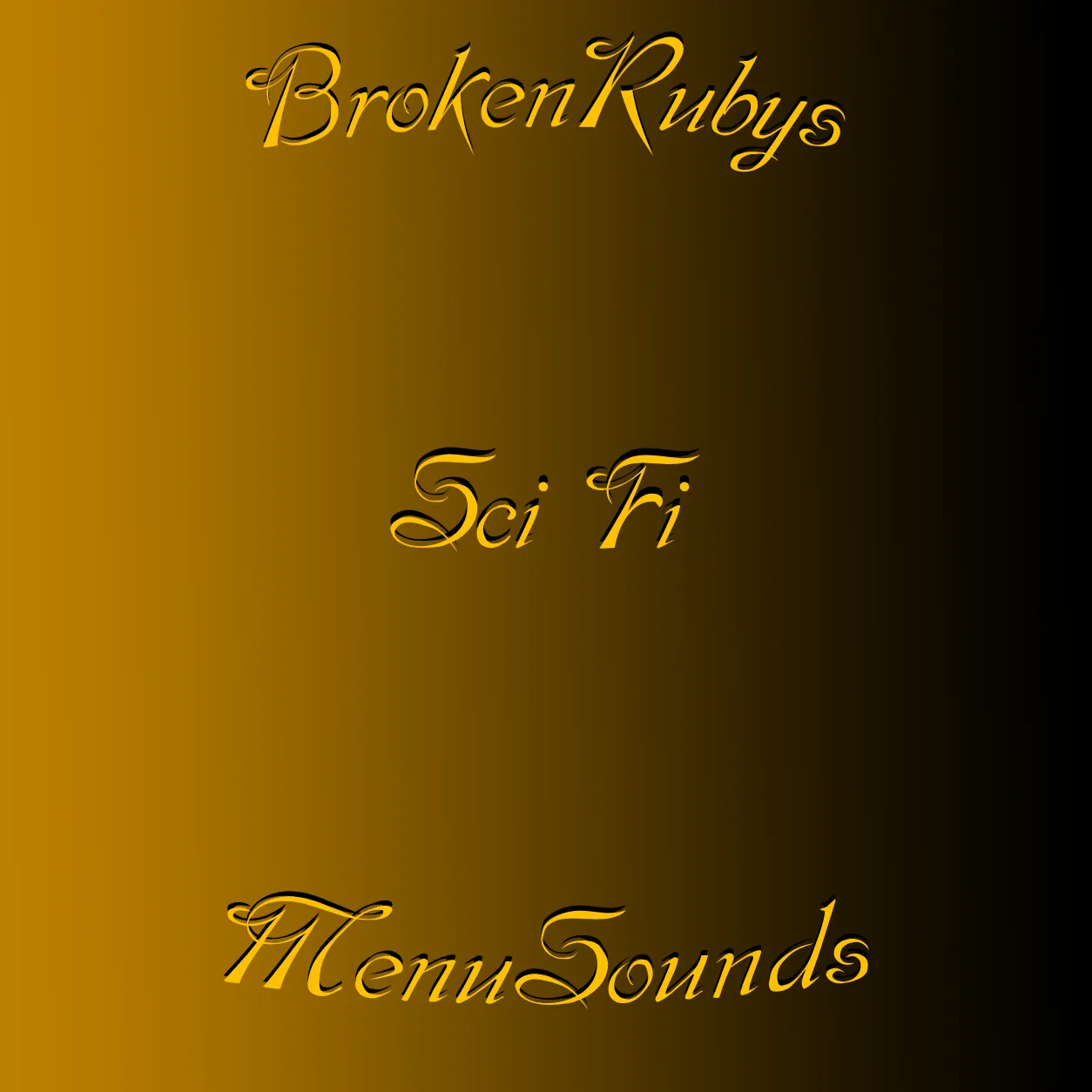BrokenRuby's Sci-Fi Menu Sounds