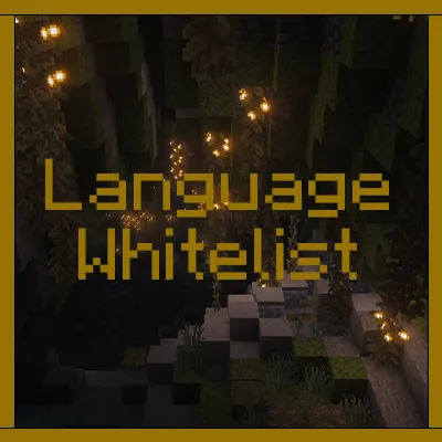 Language Whitelist