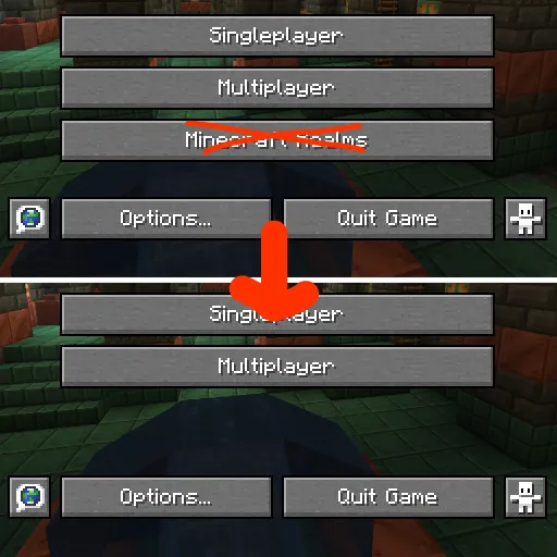 Remove MCRealms