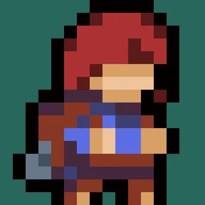 Madeline from Celeste as Totem of Undying