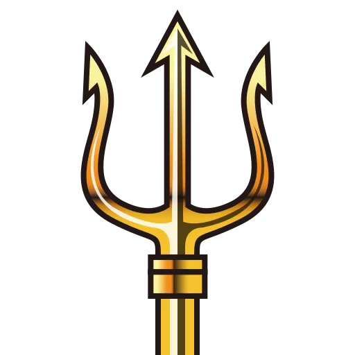 Here's a trident and some emeralds