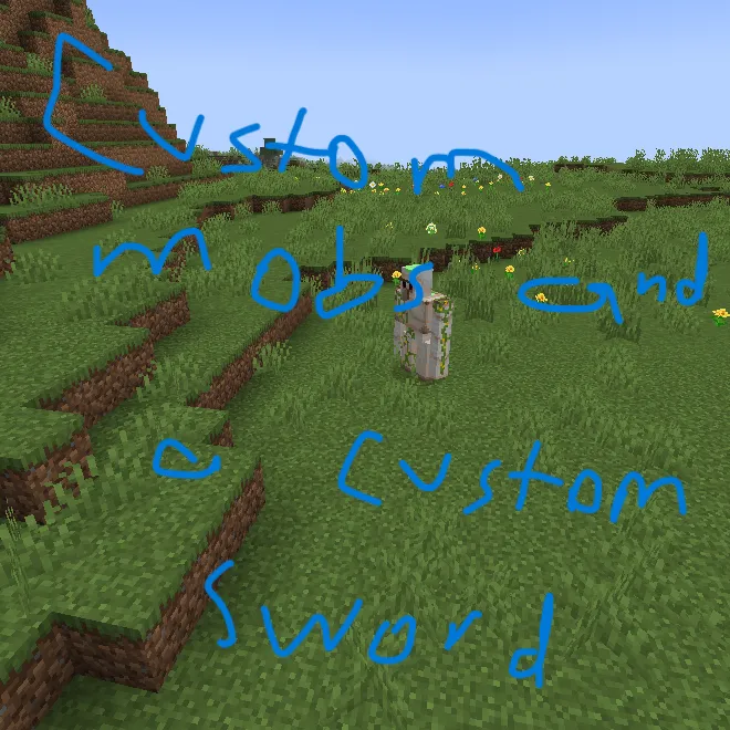 Custom Creature and Custom Sword