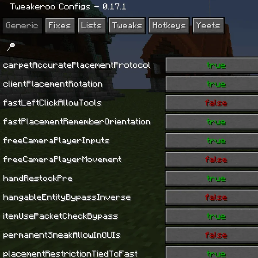 Tweakeroo - Community Updated