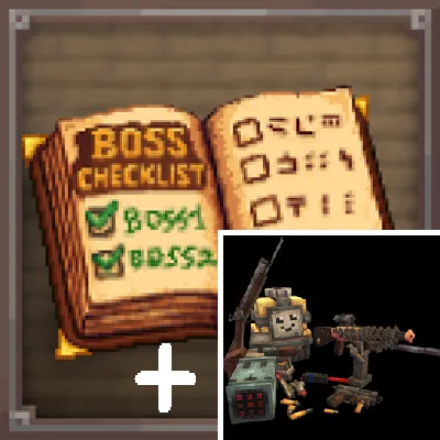 Boss Checklist - Scorched Guns 2 Compatibility