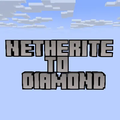 Netherite To Diamond